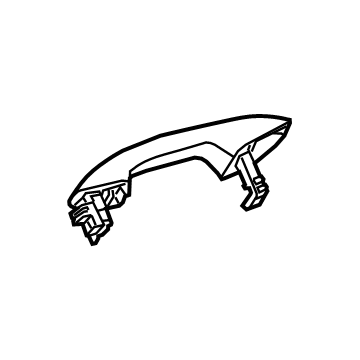 Mercedes-Benz GLE53 AMG SUV Exterior Door Handle - 099-760-19-01-9775