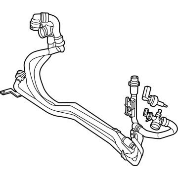 Mercedes-Benz CLE53 AMG Coolant Pipe - 254-501-22-00