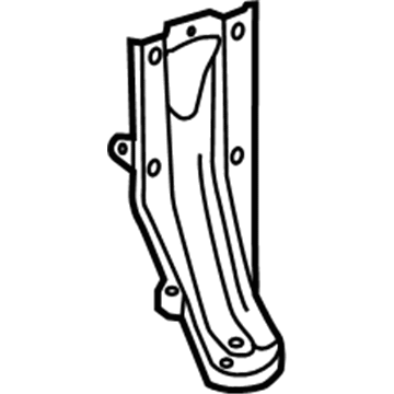 Mercedes-Benz SLK350 Radiator Support - 172-626-04-31