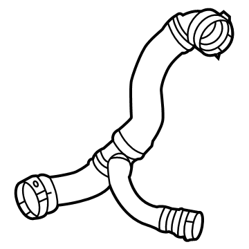 Mercedes-Benz E300 Water Hose - 253-501-42-82
