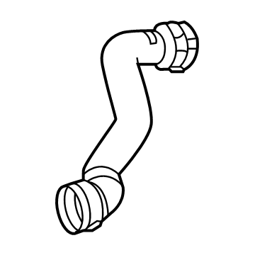 Mercedes-Benz E300 Water Hose - 253-501-37-82