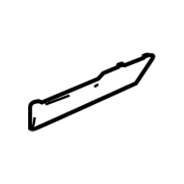 Mercedes-Benz E250 Door Moldings - 212-737-03-88-64-9051
