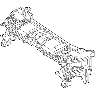 Mercedes-Benz GLE63 AMG S SUV Radiator Support - 167-620-99-00