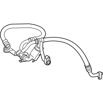 Mercedes-Benz eSprinter A/C Hose - 907-830-47-02