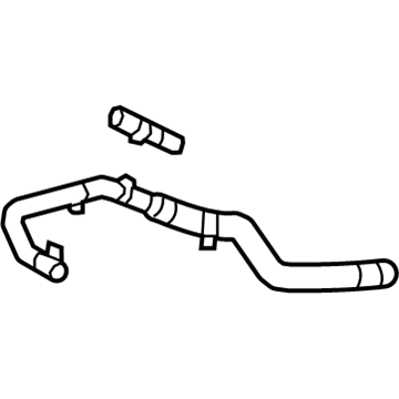 Mercedes-Benz B Electric Drive Cooling Hose - 242-501-00-00-64
