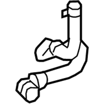 Mercedes-Benz B Electric Drive Cooling Hose - 242-501-68-58