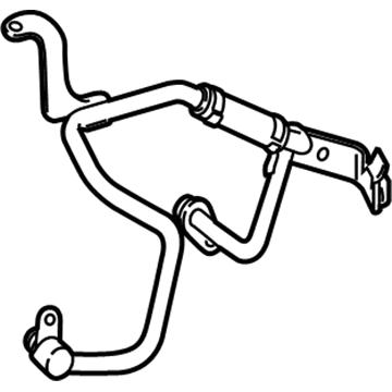 Mercedes-Benz S450 Coolant Reservoir Hose - 276-200-59-51