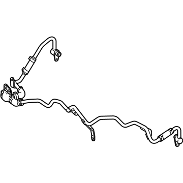 Mercedes-Benz S450 Coolant Reservoir Hose - 276-200-66-51