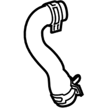 Mercedes-Benz SL450 Cooling Hose - 276-203-07-02