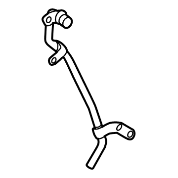 Mercedes-Benz C63 AMG S E Performance Coolant Pipe - 139-200-57-02