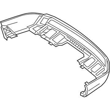 Mercedes-Benz ML400 Bumper Cover - 166-885-19-25