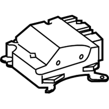 Mercedes-Benz GLC300 Air Bag Control Module - 205-900-48-51