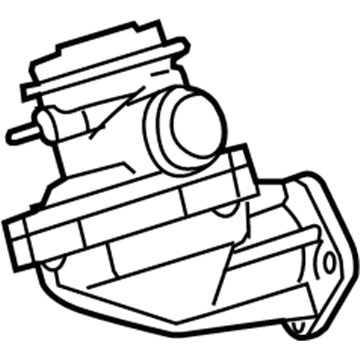 Mercedes-Benz E550 Shut Off Valve - 002-140-83-60