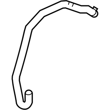 Mercedes-Benz E250 Heater Hose - 212-506-32-35