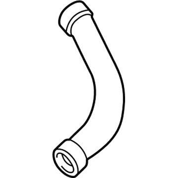 Mercedes-Benz C280 Cooling Hose - 202-501-12-82