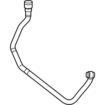 Mercedes-Benz S550e Cooling Hose - 222-500-07-88