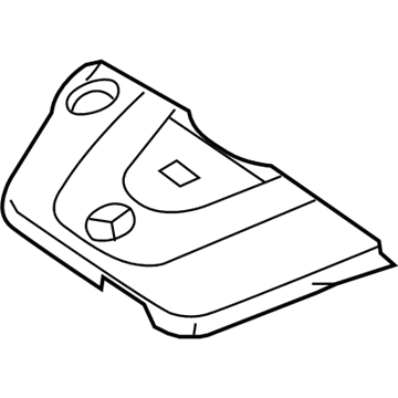 Mercedes-Benz E350 Engine Cover - 272-010-10-67