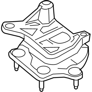 Mercedes-Benz SL63 AMG S E Performance Engine Mount - 232-240-36-00