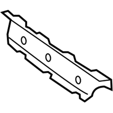 Mercedes-Benz CLA250 Air Deflector - 117-888-04-38