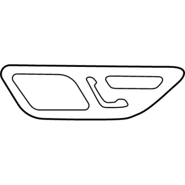 Mercedes-Benz CLE53 AMG Seat Switch - 206-900-35-19