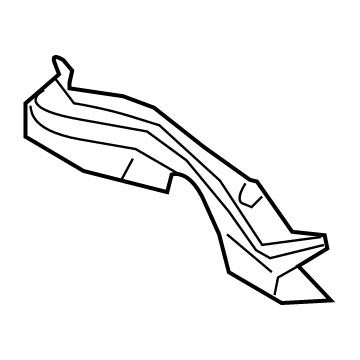 243-620-81-00 Mercedes-Benz Lower Crossmember Illustration 1 of 1