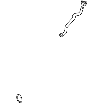 Mercedes-Benz E63 AMG Cooling Hose - 212-500-07-75