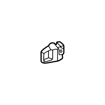 Mercedes-Benz 296-698-17-00 Rear Support 296-698-17-00 Mercedes-Benz Rear Support Illustration 1 of 1