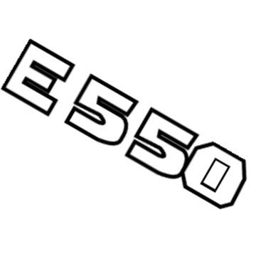 Mercedes-Benz E550 Emblem - 212-817-72-15