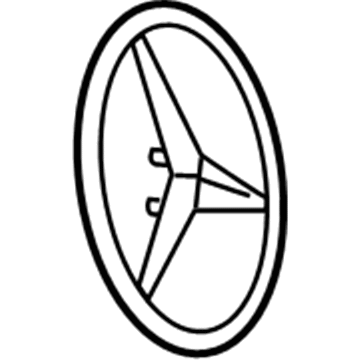 Mercedes-Benz E550 Emblem - 207-817-02-16