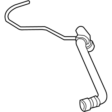 Mercedes-Benz CL65 AMG Coolant Reservoir Hose - 220-501-54-82