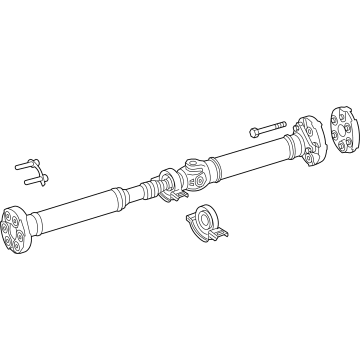 Mercedes-Benz SL63 AMG Drive Shaft - 232-410-46-00