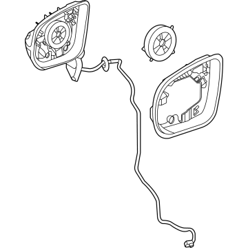 Mercedes-Benz Car Mirror - 296-810-48-01
