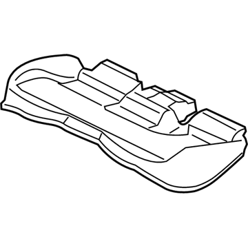 Mercedes-Benz B250e Seat Cushion - 242-920-01-00