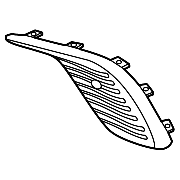 Mercedes-Benz EQS 450+ SUV Grille - 296-885-10-00