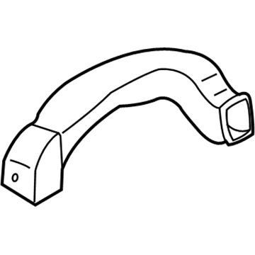 Mercedes-Benz GLK350 Air Duct - 204-831-22-46