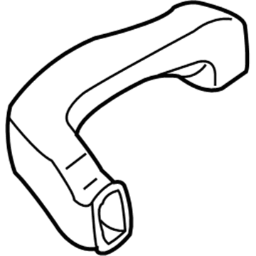 Mercedes-Benz GLK350 Air Duct - 204-831-09-45