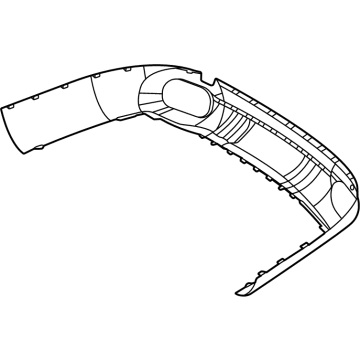 Mercedes-Benz AMG GT 63 Bumper - 290-885-20-00