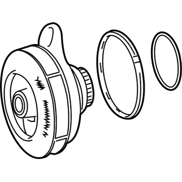 Mercedes-Benz AMG GT 55 Water Pump - 177-200-04-00