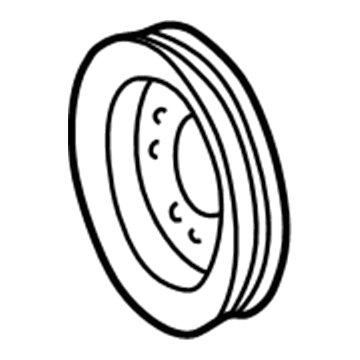 Mercedes-Benz Crankshaft Pulley - 603-032-04-04