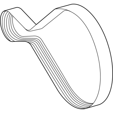 Mercedes-Benz SL63 AMG S E Performance Drive Belt - 177-993-02-00