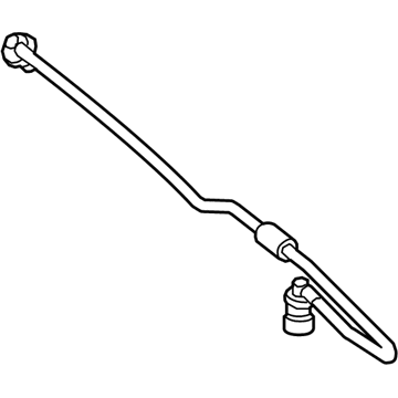 Mercedes-Benz SLC300 Brake Booster Vacuum Hose - 172-430-08-29