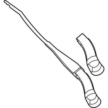 Mercedes-Benz GLC350e Wiper Arm - 254-820-18-00