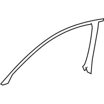 Mercedes-Benz CLS55 AMG Door Seal - 219-720-02-54