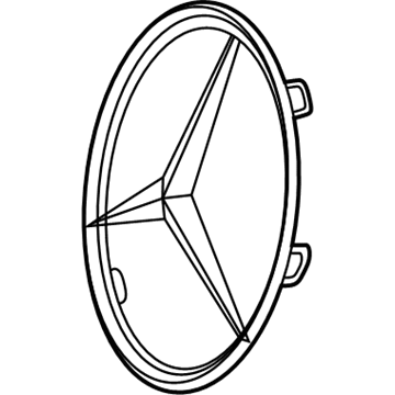 Mercedes-Benz R350 Emblem - 000-817-14-16