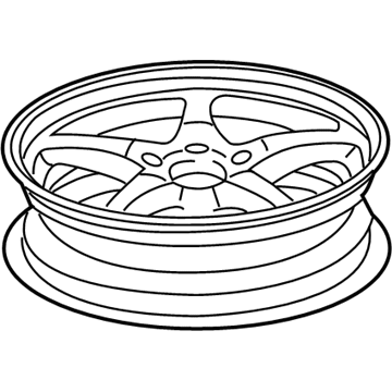 Mercedes-Benz Spare Wheel - 208-400-01-02