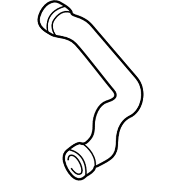 Mercedes-Benz C220 Cooling Hose - 202-501-24-82