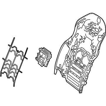 Mercedes-Benz SL550 Seat Switch - 231-800-10-78