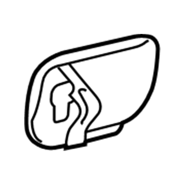 Mercedes-Benz Fuel Door - 211-750-02-06