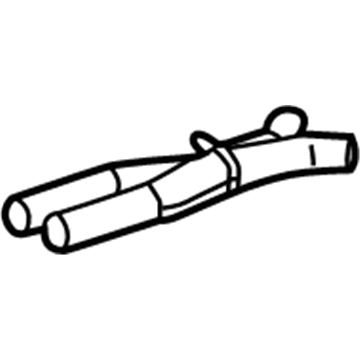 Mercedes-Benz SL500 Exhaust Pipe - 230-490-02-19