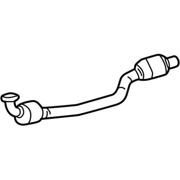 Mercedes-Benz SL500 Exhaust Pipe - 230-490-36-19-80